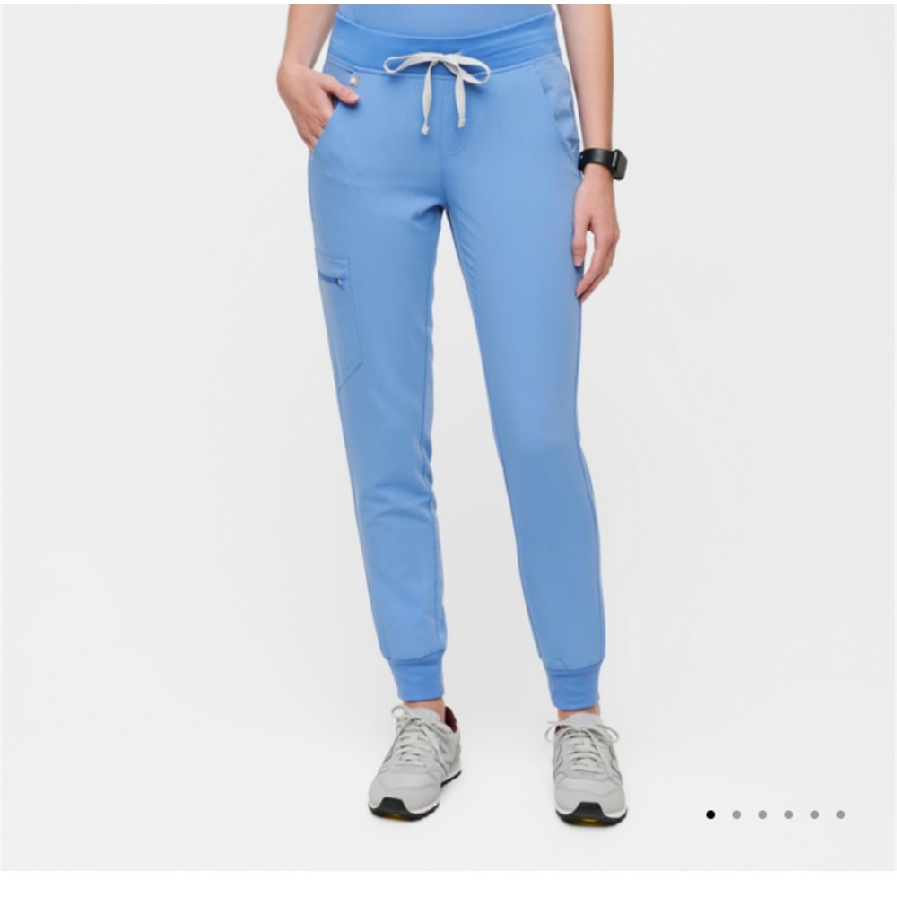 Figs Clothing Zamora Jogger Pant in Ceil Blue XS